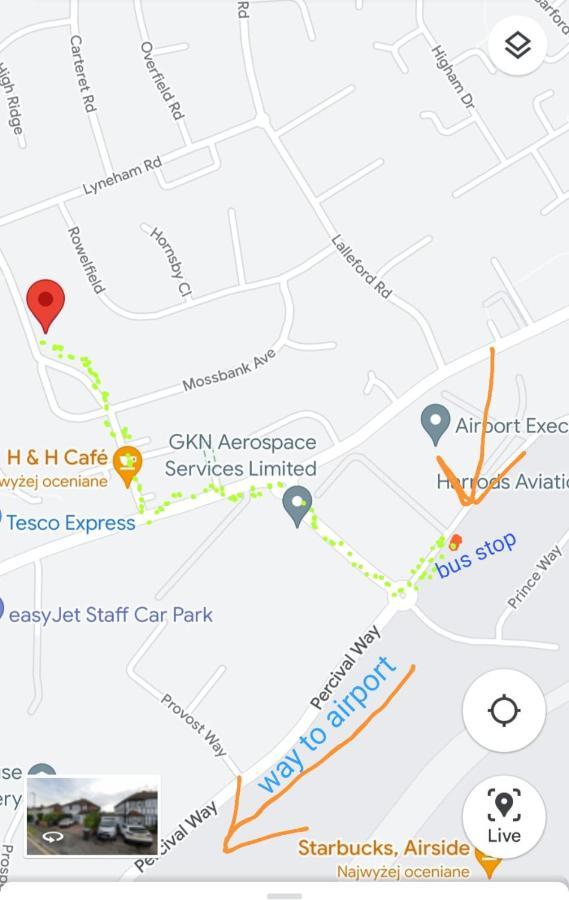 卢顿 Hollybush Private House酒店 外观 照片